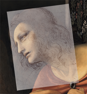 Reconstruction image-overlay the study